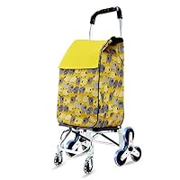 Amazon.co.jp: ショッピングトロリー、静かなゴム製8輪、多機能