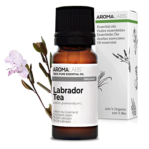 Ledón de Groenlandia BIO (Ledum groenlandicum) - 10 mL - Aceite Esencial Quimiotipado y Certificado AB/Cosmos - Aroma Labs