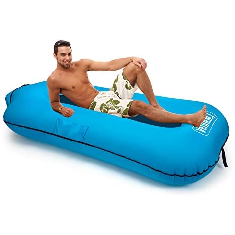 Inflatable Pool Float and Recliner, Floating Beach Lounge Chair Water Hammock Inflatable Floating Bed Sofa Swimming Float Lounge for Adults and Kids Portable (190*80*55cm) Cover
