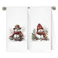 Snowman Kitchen Towels 06