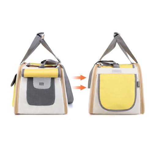 Topyond Bolsa de transporte para animais de estimação de grande capacidade Bolsa de ombro portátil p