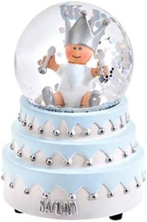 BamBam Boys Musical Cake with Baby Snow Globe