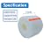 WENSSKKU Transparent Window Weather Sealing Tape,Winter Window Seal Kit for Doors, Shower Glass Gaps,No Residue,3 Inch x 55 Yards