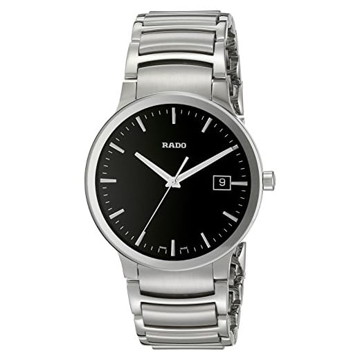 Rado R30927153 - Reloj de Cuarzo para Hombre, con Correa de Acero Inoxidable, Color Plateado