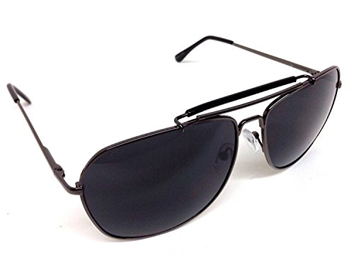 Classic Outdoorsman Aviator Sunglasses w/Brow Bar4