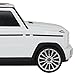 Best Ride On Cars Mercedes G-Class Suitcase Ride On Push Car, Carry-On Luggage for Travel, Realistic Car Look, Inbuilt Storage Space, Compact Size, for Kids Aged 2-6 Years, Large, White