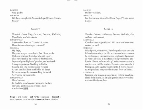 Macbeth. Testo italiano a fronte e note linguistiche. Ediz. bilingue