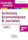  Sciences économiques et sociales - Seconde - nouveaux programmes