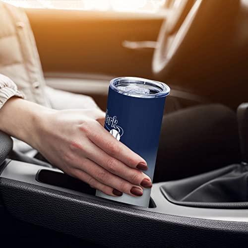 Ebbugas New York Est 1903 Tumblers 20Oz Straight Skinny Car Cups Sports Travel Coffee Mug, Stainless Steel, Insulated,Classic Collection Gifts For Men Women Fans. #TOP4