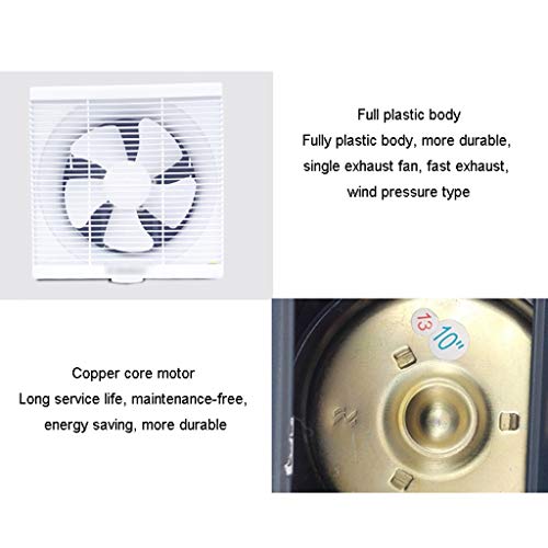 QIQIDEDIAN Ventola di Scarico 30x30 Ventola di