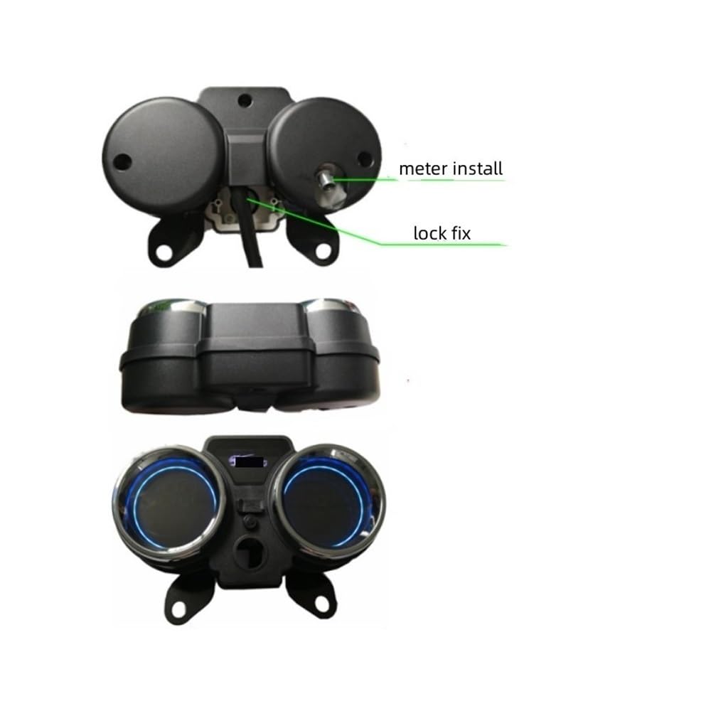 Cuadro de instrumentos de moto Para 150Gato 250cc CM150 Conjunto de instrumentos digitales para motocicleta Pantalla tablero con carga
