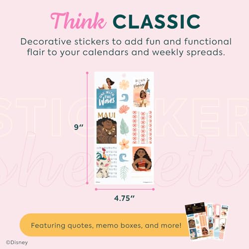Happy Planner Disney Moana Sticker Pack for Planners, 30 Sheets by The Happy Planner - Image 5
