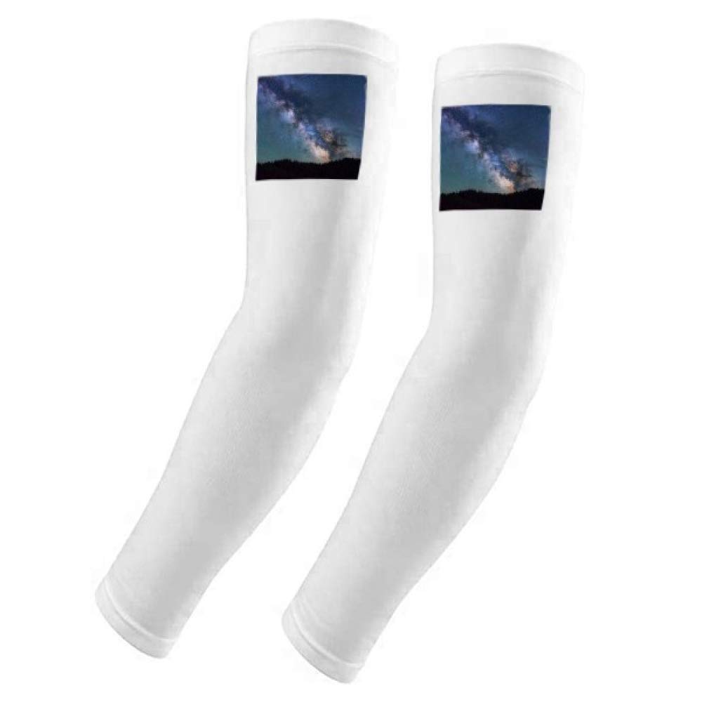 Guante con diseño de nubes de estrellas oscuras azul para cocina 5