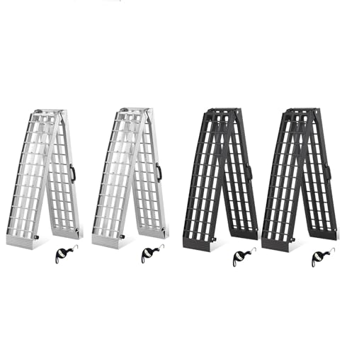 Rampas plegables de aluminio de 7.5' para carga pesada