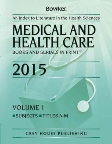 Medical & Health Care Books & Serials in Print 2 Volume Set      Hardcover – April 1, 2014