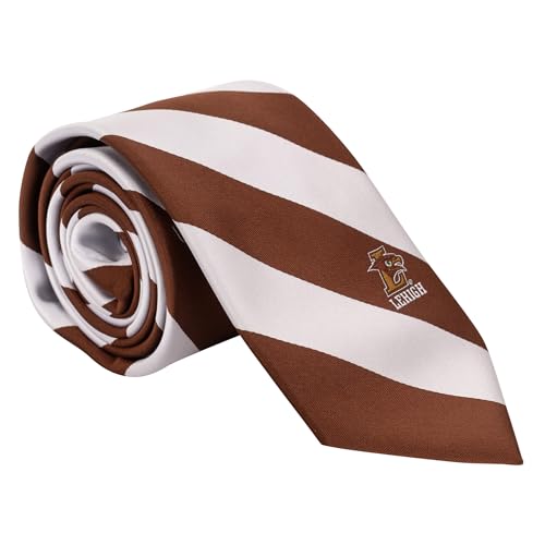 Desert Cactus Lehigh University Tie Mountain Hawks 100% Polyester with Logo Officially Licensed (Style A)