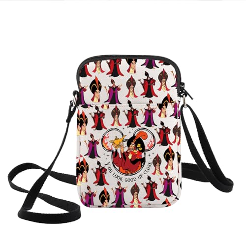 KEYCHIN Villains Jafar Crossbody Bag Princess Movie Fans Gifts You Look Good Up To Close Shoulder Bag Jafar Merchandise