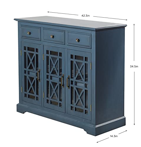 Collective Design Archer Ridge Sideboard, Navy Blue #TOP5
