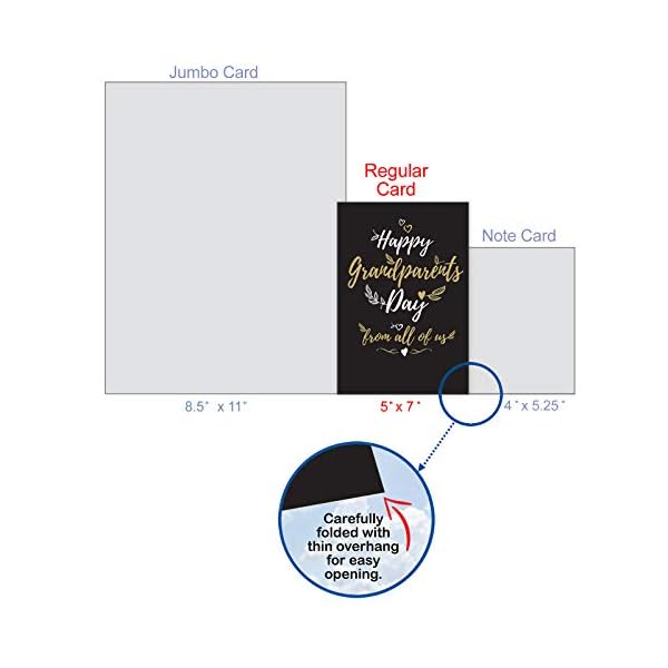   The-Best-Card-Company-Loving-Grandparents-Day-Card-from-Family-Grandma-Grandpa-Greeting-Happy-Grandparents-Day-From-All-C5696GRG-US