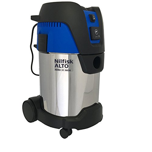 Nilfisk Aero 31 Professional Wet/Dry Vac, 8 Gal, Stainless #TOP1
