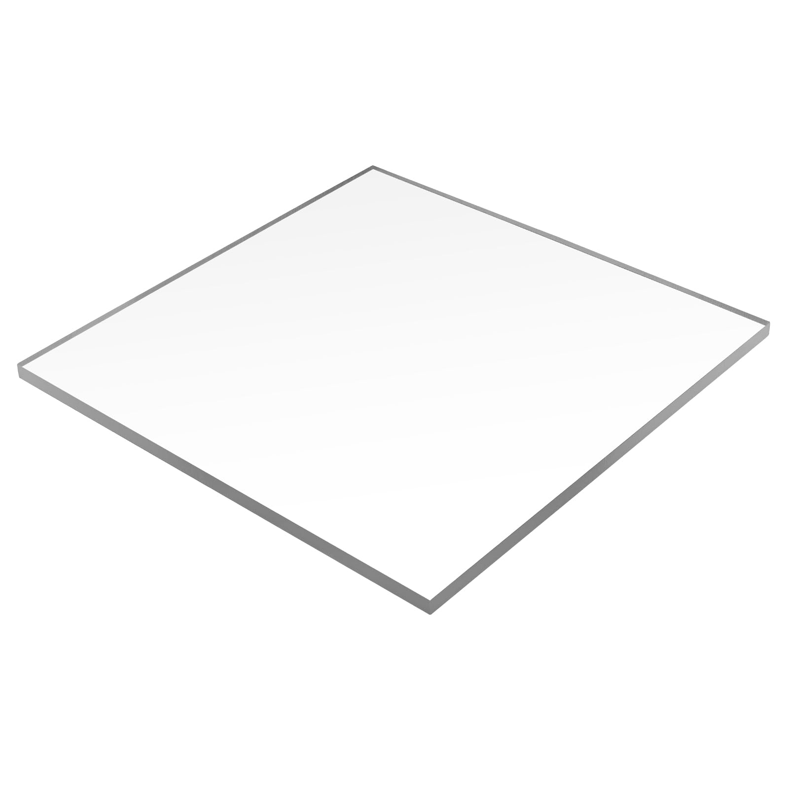 Foglio di Perspex trasparente, 300 x 300 mm, spessore 10 mm, acrilico resistente per cornici, pittura, progetti espositivi