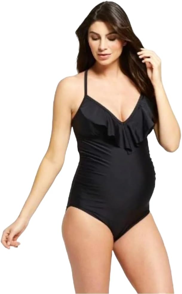 Ingrid & Isabel Isabel Maternity Maternity Fashion Flounce One Piece -