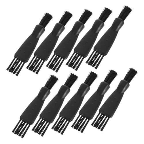 BEBEMOKO Men Electric Razor Brush Set 10pcs Replacement Grooming Brush Shaver Cleaning Accessory Sturdy Material Mini Cleaning Tool Travel Size