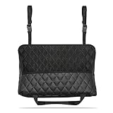 Buen almacenamiento --- Los bolsillos de almacenamiento para el automóvil se instalan entre los dos asientos delanteros y agregan espacio de almacenamiento adicional para su automóvil. ayuda a almacenar sus artículos, como bolsos / tabletas / teléfonos / billeteras y otros artículos pequeños. Mantener el asiento del automóvil ordenado y limpio, y conseguirlo fácilmente.