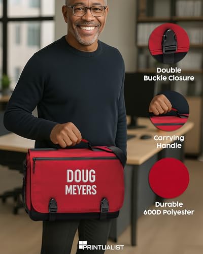 Bolso Mensajero Personalizado para Laptop 5 Pack Negro miniatura 5