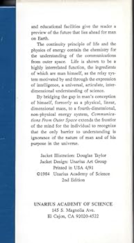 Hardcover Communications from Outerspace Book