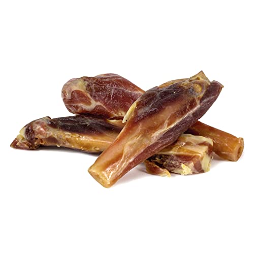 ARQUIVET Serrano Schinkenknochen, 3 Stück, 100% natürlich, für Hunde, Kauknochen, Leckereien, Belohnungen - Natürlicher Beißring für Hunde, 80 g