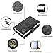 GALILEO® Double AA Big Book Cover & 12 Steps & 12 Traditions | Medallion Holder | by Galileo | Perfect Gift | Alcoholics Anonymous (Plain/Coin Pocket/Black)