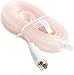 Male SCREW ON F Type FM ANTENNA 5ft X 6 FT T SHAPE SPAN Coaxial Coax