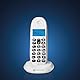Motorola C1001CBW+ – Digitales DECT-Schnurlostelefon – Anrufblockierungsmodus, Anrufer-ID, Freisprecheinrichtung, Telefonbuch mit 50 Nummern, Display mit Hintergrundbeleuchtung – Weiß