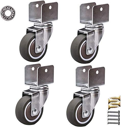 Petit mini roulettes pour meubles et castors transport MU 1,5 pouce