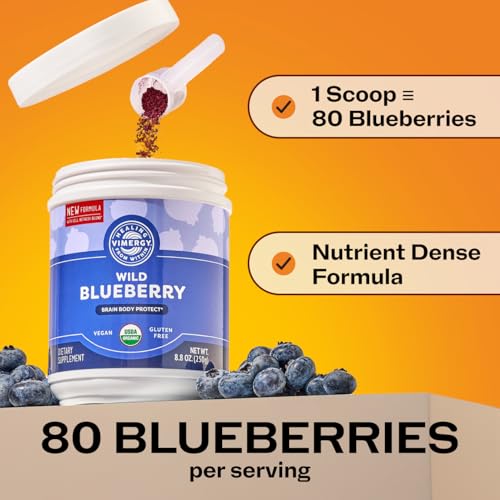 Vimergy Brain Body Protect Wild Blueberry Powder