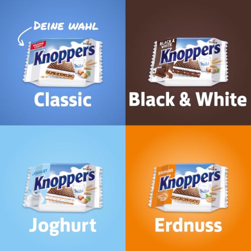 Knoppers, gefüllte Waffelschnitten mit Haselnüssen - 8 x 25 g – Ansicht 6