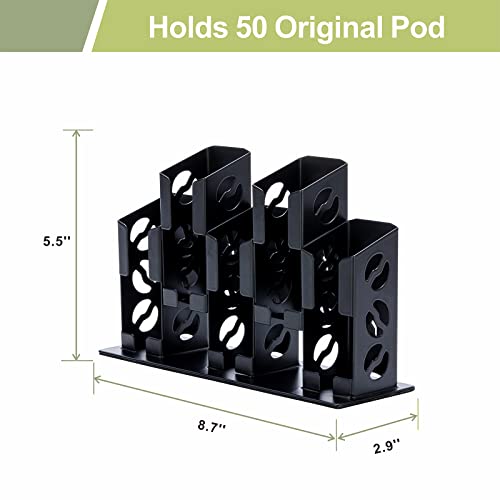 Zcdcp Nespresso Original Pod Holder, Coffee Capsules Holder Organizer Stand Small 50 Pods Originalline #TOP1