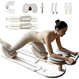 LSHFYV Rückenstützgerät, Dreh- und Dehntrainer für die Wirbelsäule, gelenkschonendes Heimfitnessgerät zur Stärkung der Taille, Dehnung der Beine und Aktivierung der Rumpfmuskulatur, ergonomisches