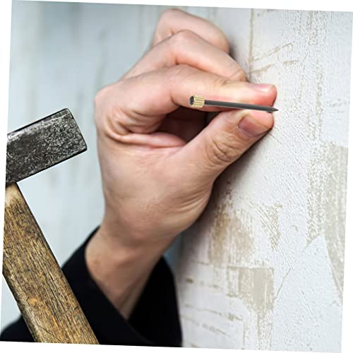 Image of POPETPOP 5sets Plaster Wall Hangers Picture Nails for Hanging Wall Decor Drywall Nails Kit 50pcs*5