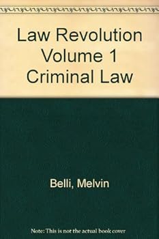 Hardcover Law Revolution Volume 1 Criminal Law Book