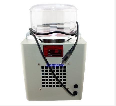 KT-185 Magnetic Tumbler back view s napájecím kabelem