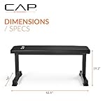 Cap Barbell Flat Weight Bench Color Series - Image 4