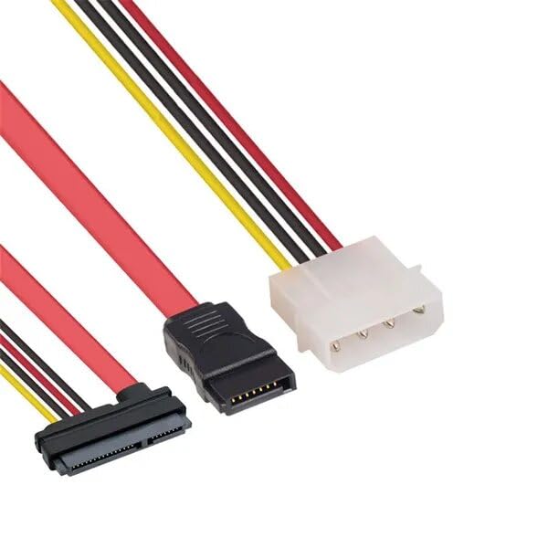 CARE CASE® Hard drives Cable [1x SATA plug 7+15-pin - 1x SATA plug 7-pin, IDE power plug 4-pin] (CC-SATA TOSerial ATA-01) (B0CG9829M1) Amazon Price History, Amazon Price Tracker