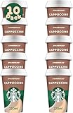 Pack Café Frío Listo para Tomar | Starbucks Pack de Vasos de Café Listo para Bebe - 10 Vasos x 220ml (Pack 10 x 220ml, Caramel Macchiato) (Cappuccino)