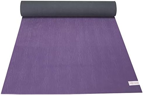 Sol Living Travel Yoga Mat - Natural Tree Rubber for Extra Grip - Non-Slip, Foldable, Eco-Friendly - Perfect for On-The-Go Yoga, Pilates, Fitness, Meditation - 24" x 72"