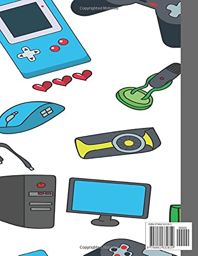 Composition Notebook: Notebook for Gamers| Gaming Notebook | College Ruled 120 Pages | Notebook Journal for Students Video Game Fans and Gamer School Students image 3