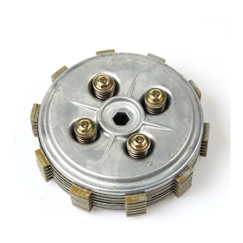 Disques friction d'embrayage moto DT 125 avec panier et plaques