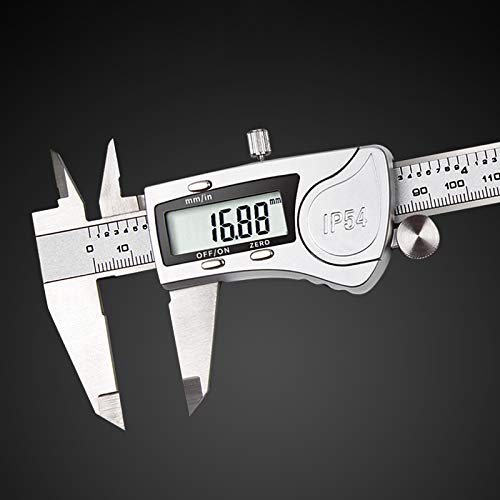 Ip54 6Inch Or 150Mm Really Stainless Steel Digital Vernier Caliper With Large Readout Lcd #TOP2