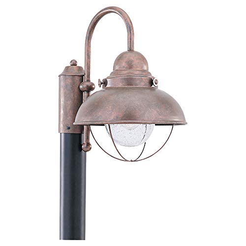 Sea Gull Lighting 8269-12 One-Light Outdoor Post Lantern Outside Fixture thumb #4